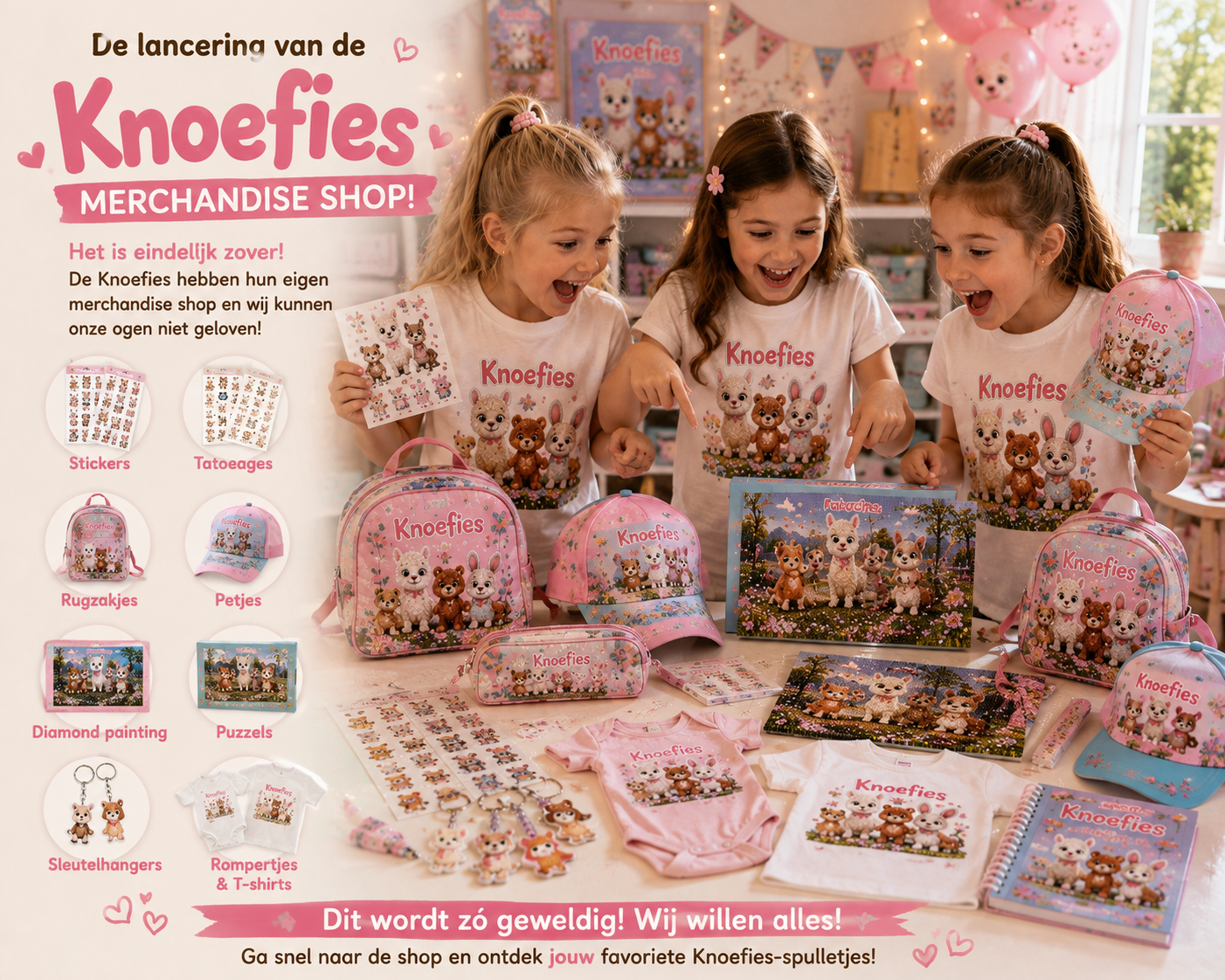 Knoefies - Hoi, leuk dat je ons opzoekt!